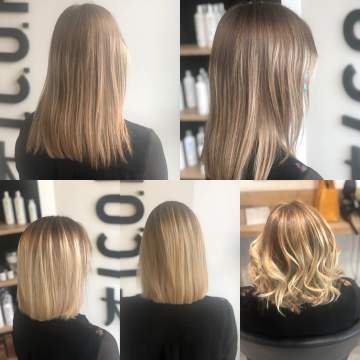 Ombré Hair Blond très clair dans votre salon à Orvault